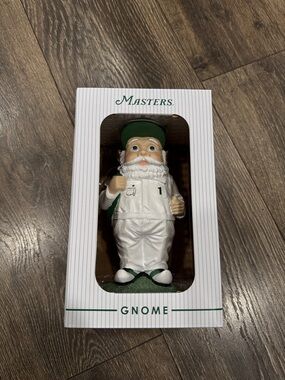 2026 Masters White and Green Mini Gnome